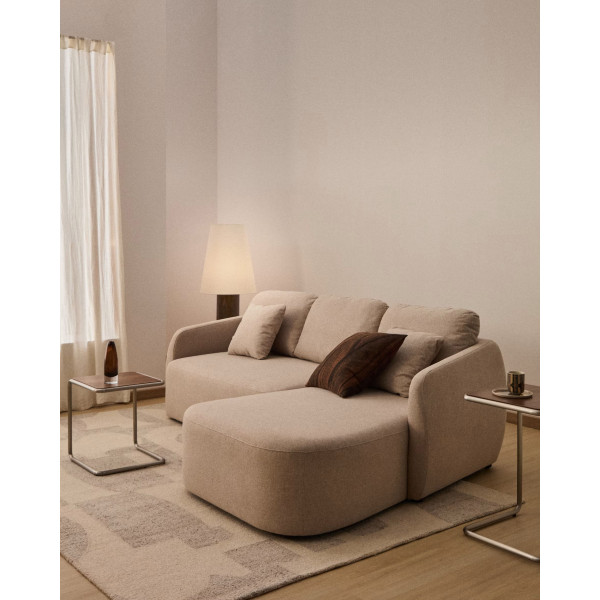 Угловой диван раскладной 3-местный La Forma Laira S00164AU12 Бежевый 246 см-1