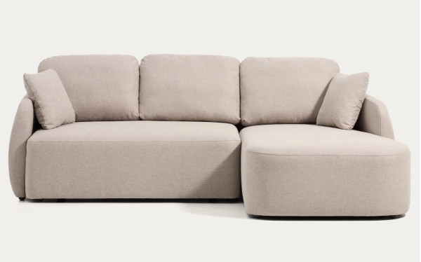Угловой диван раскладной 3-местный La Forma Laira S00164AU12 Бежевый 246 см-3