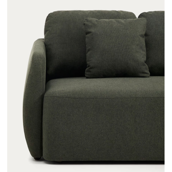 Диван розкладний 3-місний La Forma Laira S00171AU19 Зелений 218 см-5