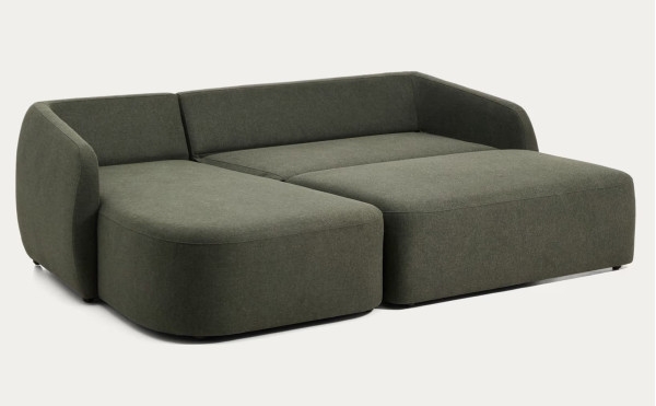 Угловой диван раскладной 3-местный La Forma Laira S00172AU19 Зеленый 246 см-5