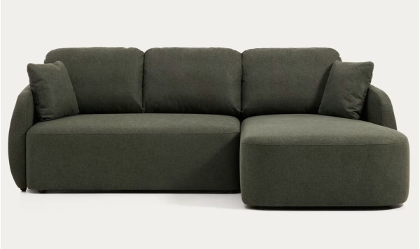 Угловой диван раскладной 3-местный La Forma Laira S00175AU19 Зеленый 246 см-2