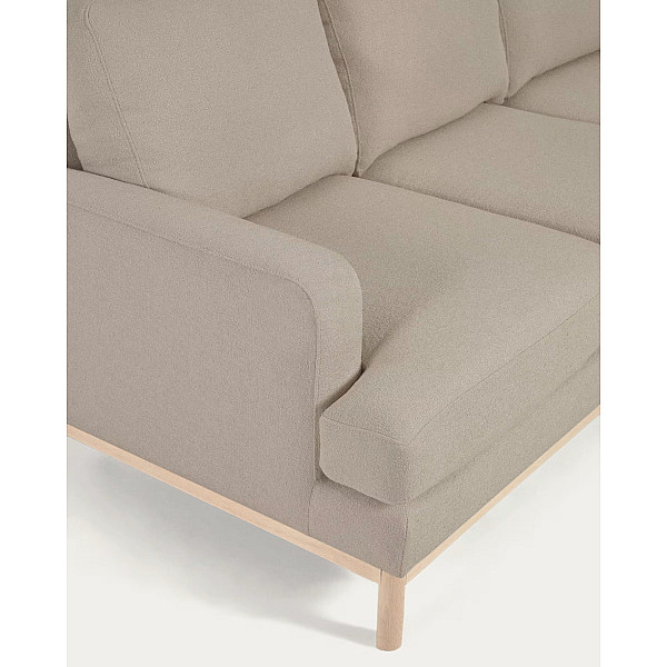 Угловой диван 3-местный с левым шезлонгом La Forma MIHAELA S805_40I_PS03 Серый-7