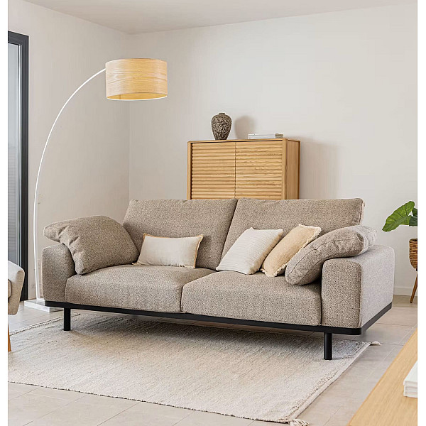 Диван 3-местный с подушками La Forma NOA S708GC12 Бежевый-0