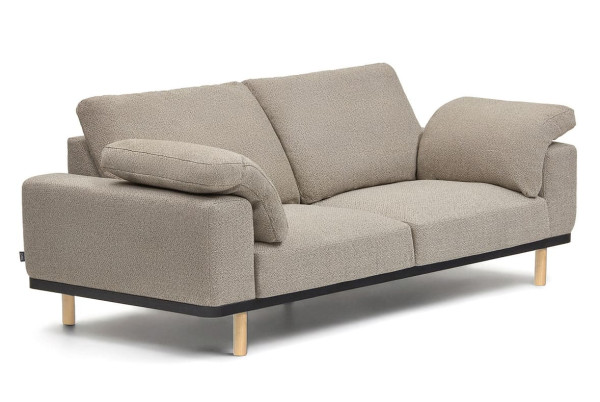 Диван 3-местный с подушками La Forma NOA S719GC12 Бежевый-4