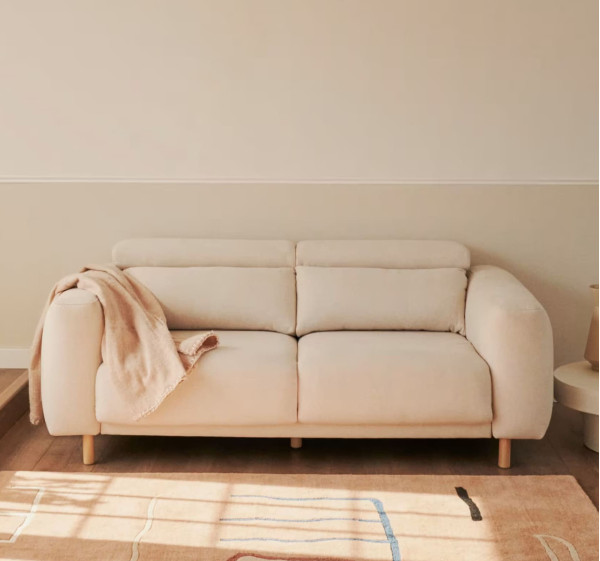 Диван реклайнер 3-місний La Forma SINGA S800_30_SO33 Білий-0