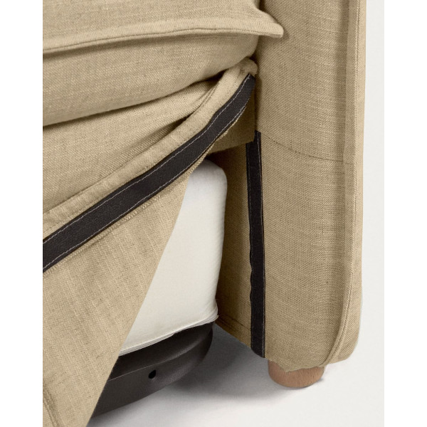 Диван раскладной La Forma TANIT S799_60_SN12 Бежевый 210 см-6