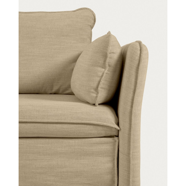 Диван раскладной La Forma TANIT S799_60_SN12 Бежевый 210 см-5