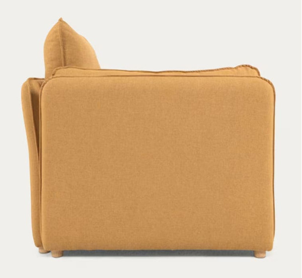 Диван раскладной La Forma TANIT S799_60_SN81 Горчичный 210 см-7