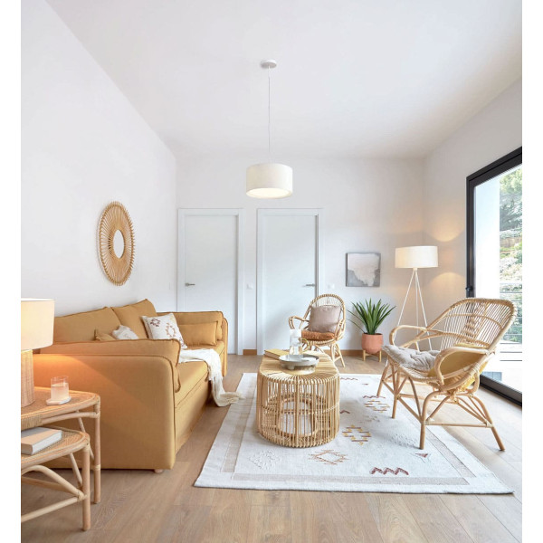 Диван раскладной La Forma TANIT S799_60_SN81 Горчичный 210 см-1