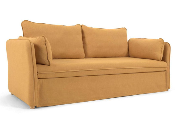 Диван раскладной La Forma TANIT S799_60_SN81 Горчичный 210 см-4