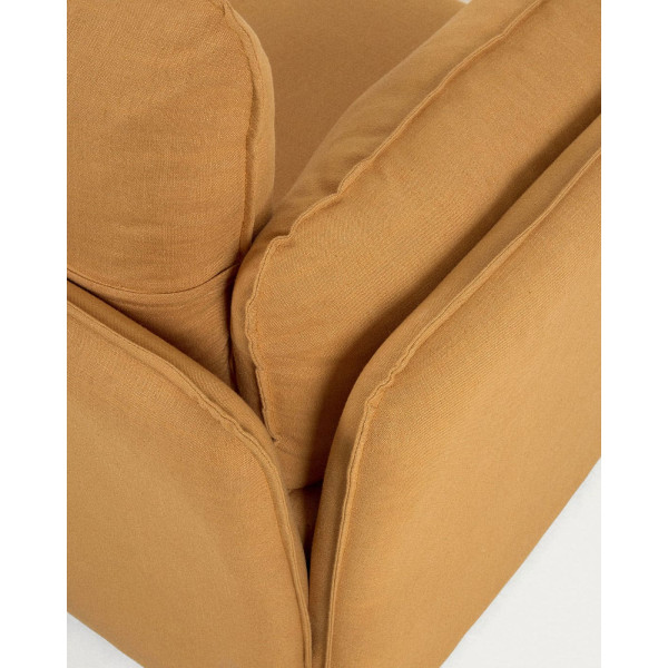 Диван раскладной La Forma TANIT S799_60_SN81 Горчичный 210 см-8