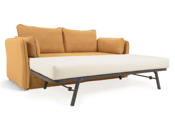 Диван раскладной La Forma TANIT S799_60_SN81 Горчичный 210 см-5