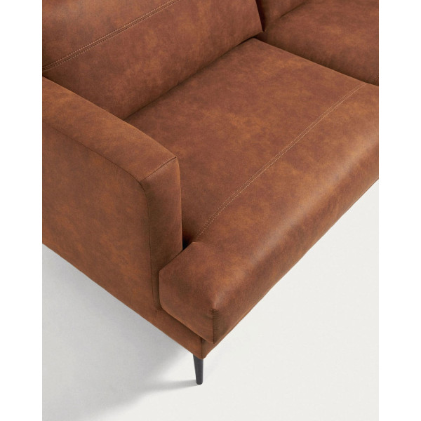 Диван 2-местный La Forma VINNY S490PT86 Светло-коричневый 183 см-8