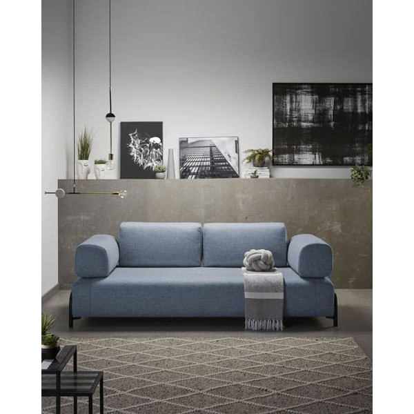 Диван 3-місний La Forma COMPO S589BB26 Синій-9