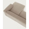 Кутовий диван 3-місний з правим шезлонгом La Forma BLOK S752GR39 Бежевий 300 см-5-thumb