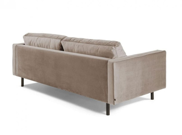 Диван 3-местный La Forma BOGART S548JU85 Бежевый бархат 222 см-2