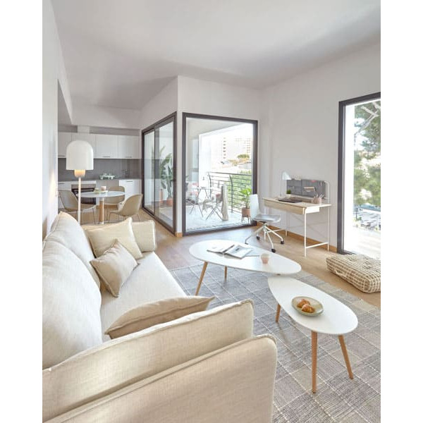 Диван раскладной La Forma TANIT S799_60_SN39 Молочный 210 см-2