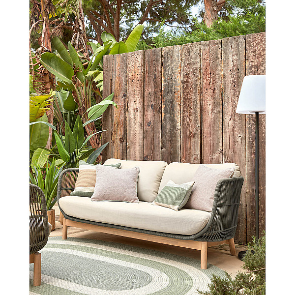 Диван La Forma CATALINA YG0195J19 3-місний Зелений-1