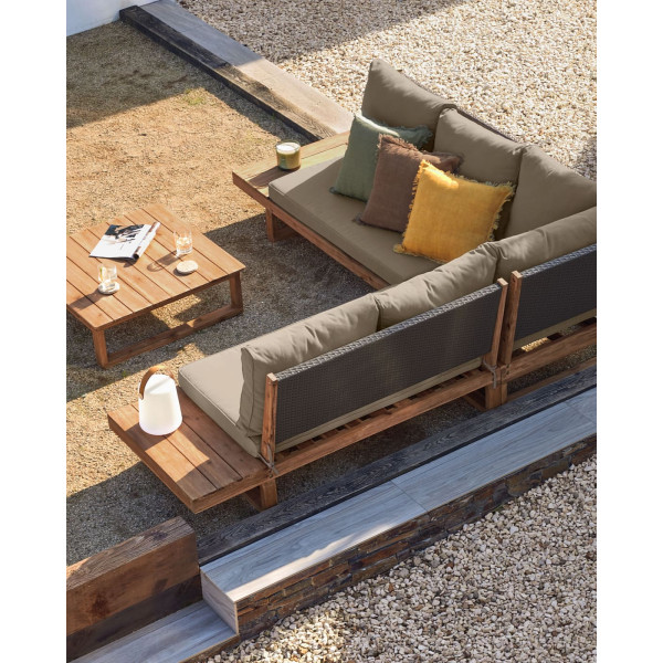 Диван угловой La Forma FLAVIINA CC2097J10 5-местный Серый-2