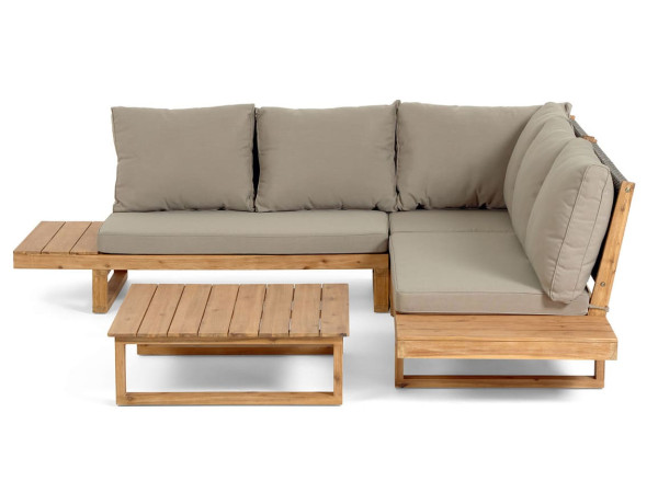 Диван угловой La Forma FLAVIINA CC2097J10 5-местный Серый-4