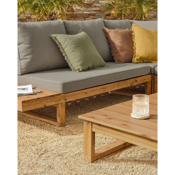 Диван угловой La Forma FLAVIINA CC2097J10 5-местный Серый-3