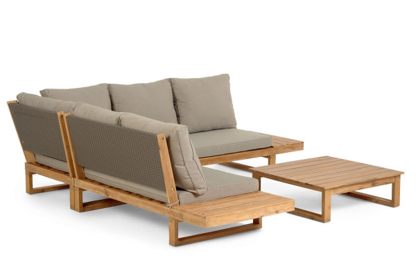 Диван угловой La Forma FLAVIINA CC2097J10 5-местный Серый-5