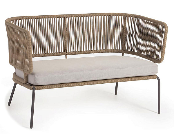 Диван La Forma NADIN CC6070J12 2-местный Бежевый-0