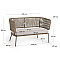 Диван La Forma NADIN CC6070J12 2-местный Бежевый-9-thumb