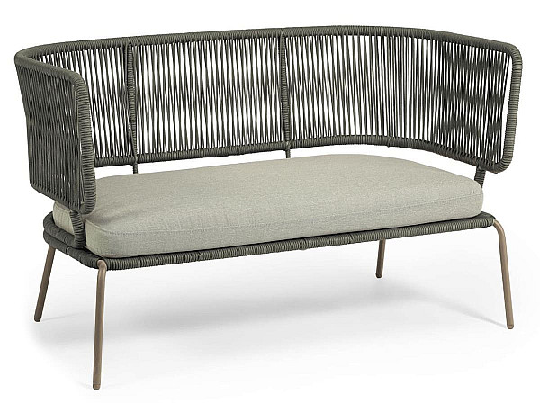 Диван La Forma NADIN S737J19 2-местный Зеленый-0