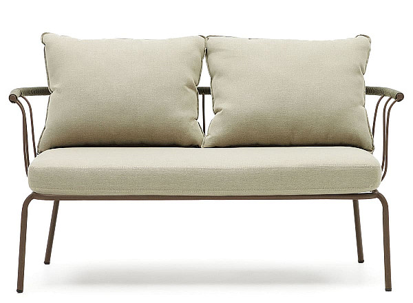 Диван La Forma SALGUER J1400005RR19 2-местный Коричневый-0