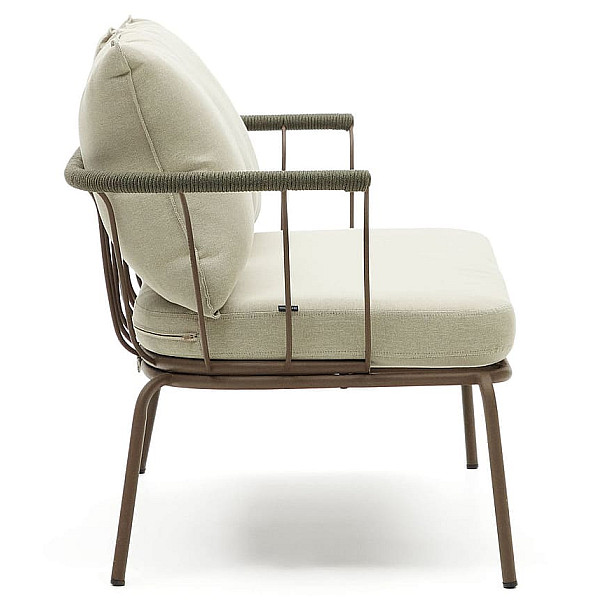 Диван La Forma SALGUER J1400005RR19 2-местный Коричневый-4