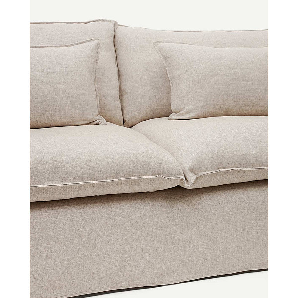 Диван 3-местный La Forma ANARELA S83730JP12 Бежевый 280 см-11