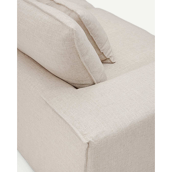 Диван 3-местный La Forma ANARELA S83730JP12 Бежевый 280 см-12