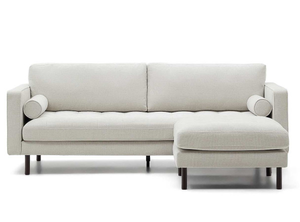Диван 3-местный с подставкой для ног La Forma DEBRA S664TB12 222 см-0