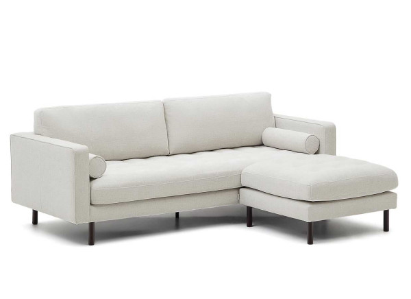 Диван 3-местный с подставкой для ног La Forma DEBRA S664TB12 222 см-1