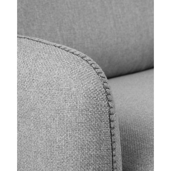Диван-кровать 2 местный La Forma KOMOON S473CH14 матрас полиуретан Светло-серый 160 см-3