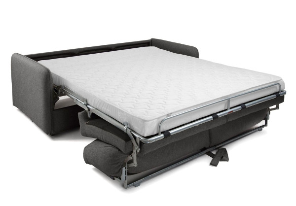 Диван-ліжко 2 місний La Forma KOMOON S471CH02 матрац поліуретан Темно-сірий 140 см-4