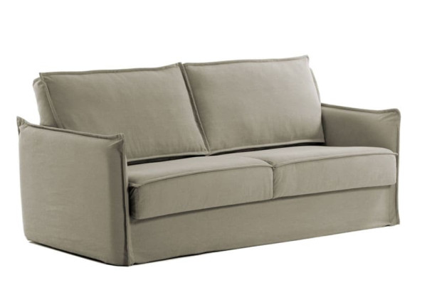 Диван-кровать 2 местный La Forma SAMSA S470BL12 матрас вискоза Бежевый 140 см-0