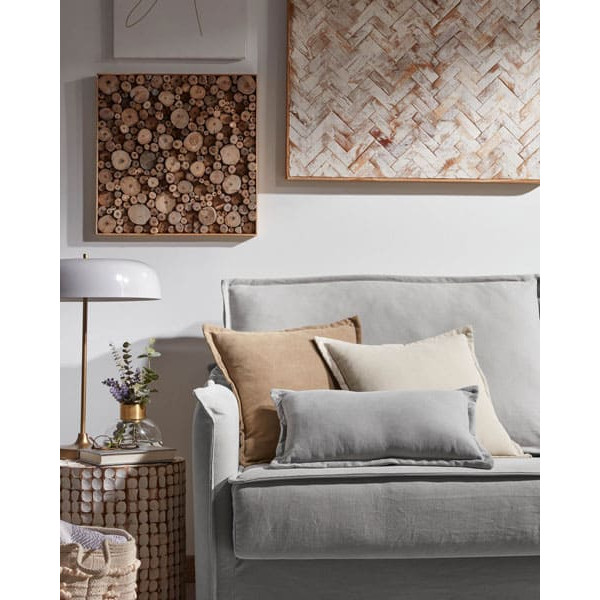 Диван-кровать 2 местный La Forma SAMSA S473BL14 матрас полиуретан Серый 160 см-6