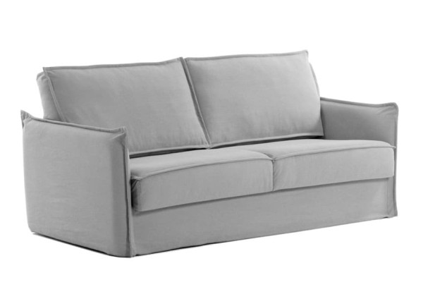 Диван-кровать 2 местный La Forma SAMSA S473BL14 матрас полиуретан Серый 160 см-0