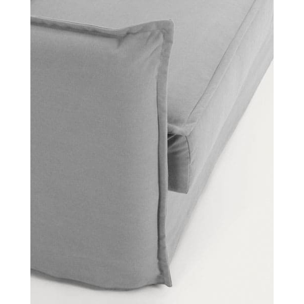 Диван-кровать 2 местный La Forma SAMSA S473BL14 матрас полиуретан Серый 160 см-10