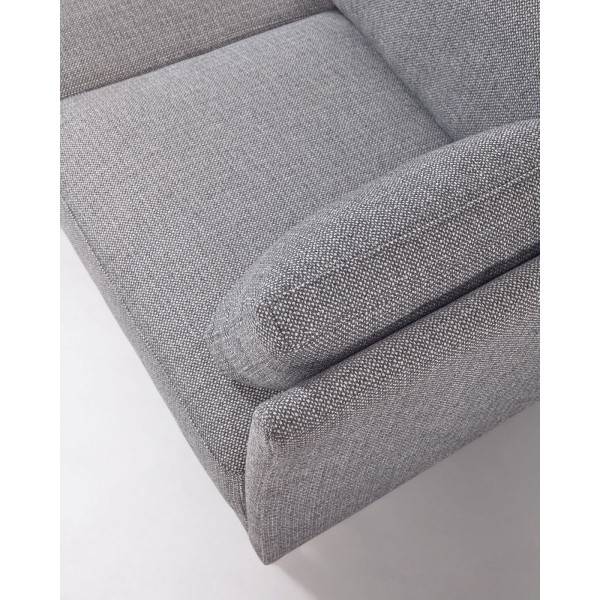 Угловой диван 3-местный с левым шезлонгом La Forma GILMA S793_41_MN14 Серый 260 см-5