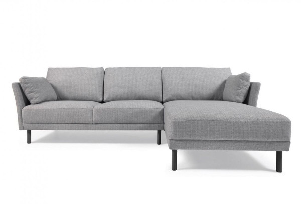 Угловой диван 3-местный с правым шезлонгом La Forma GILMA S793_41_MN14 Серый 260 см-0
