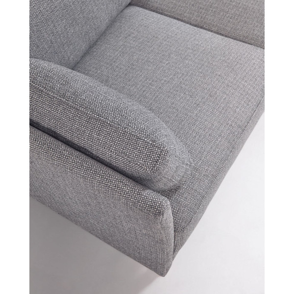 Угловой диван 3-местный с правым шезлонгом La Forma GILMA S793_41_MN14 Серый 260 см-5