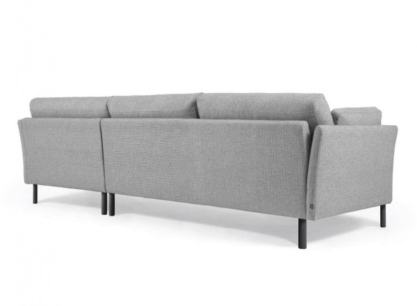 Угловой диван 3-местный с правым шезлонгом La Forma GILMA S793_41_MN14 Серый 260 см-3