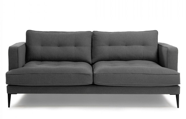 Диван 2-местный La Forma VINNY S489LD15 Темно-серый 183 см-1