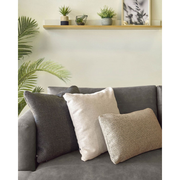 Диван 2-местный La Forma VINNY S490PT02 Темно-серый 183 см-8