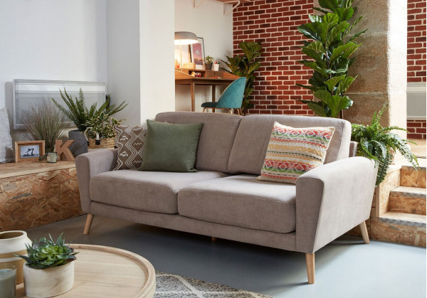 Диван 3-местный La Forma GUY S481LD03 Бежевый 192 см-2