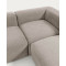 Кутовий диван 3-місний La Forma BLOK S717GR39 Бежевий 290х230 см-7-thumb