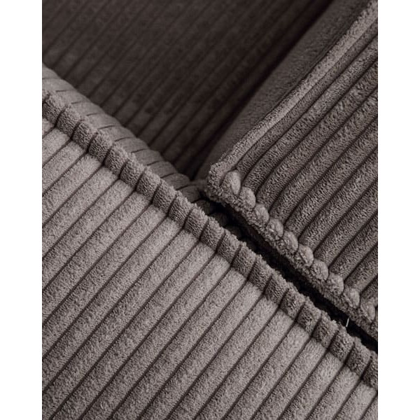 Угловой диван 5-местный La Forma BLOK S685LN15 Серый вельвет 320х290 см / 290х320 см-2